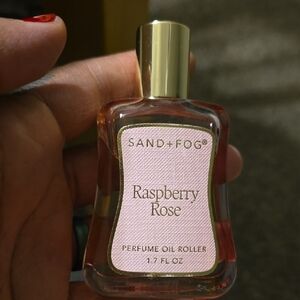 Sand + Fog Raspberry Rose Perfume Oil Roller - Pink
